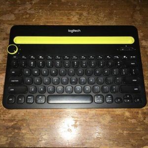 Logitech K480 920-006342 Black Bluetooth Wireless Mini Multi-Device Keyboard